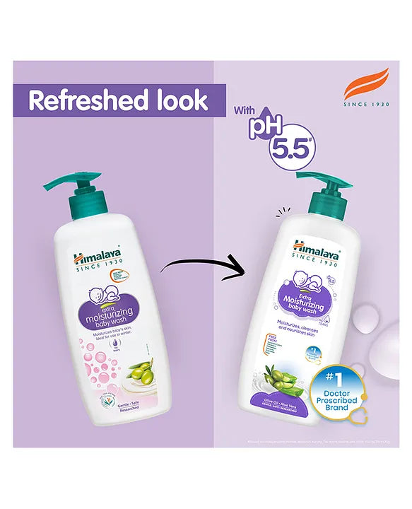Himalaya Babycare Himalaya Extra Moisturizing Baby Wash - 400 ml