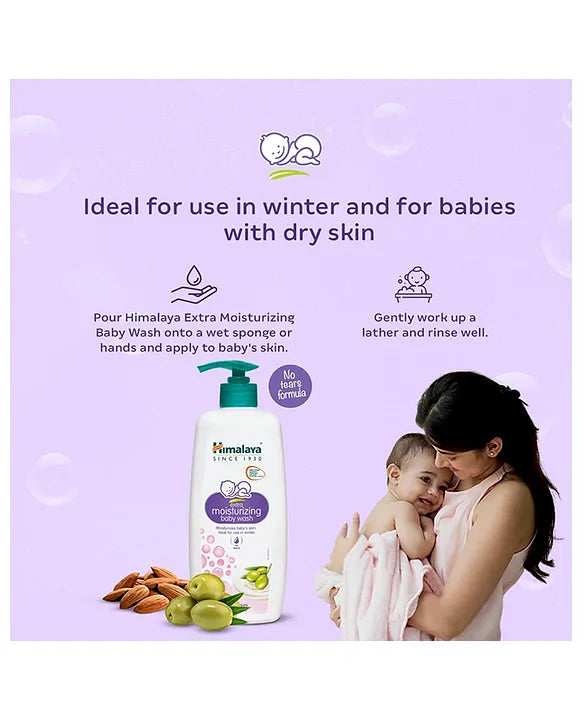 Himalaya Babycare Himalaya Extra Moisturizing Baby Wash - 400 ml