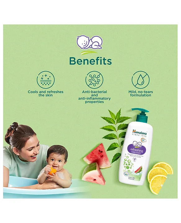 Himalaya Babycare Himalaya Refreshing Baby Wash - 400 ml