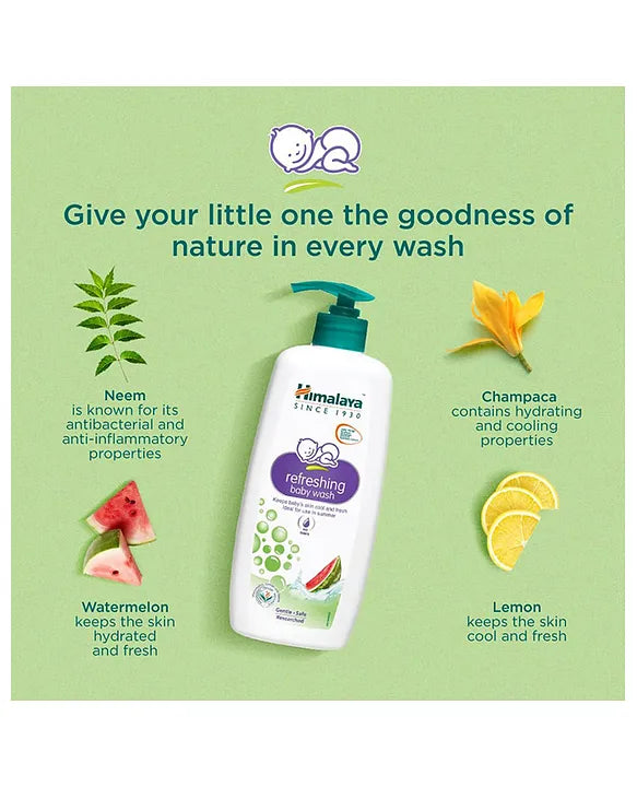 Himalaya Babycare Himalaya Refreshing Baby Wash - 400 ml