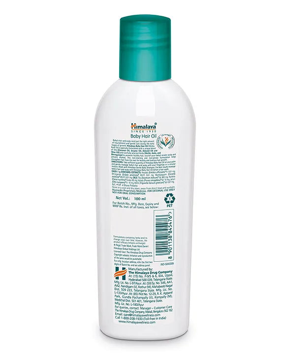 Himalaya Babycare Himalaya Baby Hair Oil - 100 ml