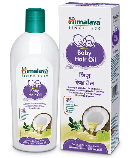 Himalaya Baby Hair Oil - 200 ml and Purifying Neem Face Wash - 400 ml for Women