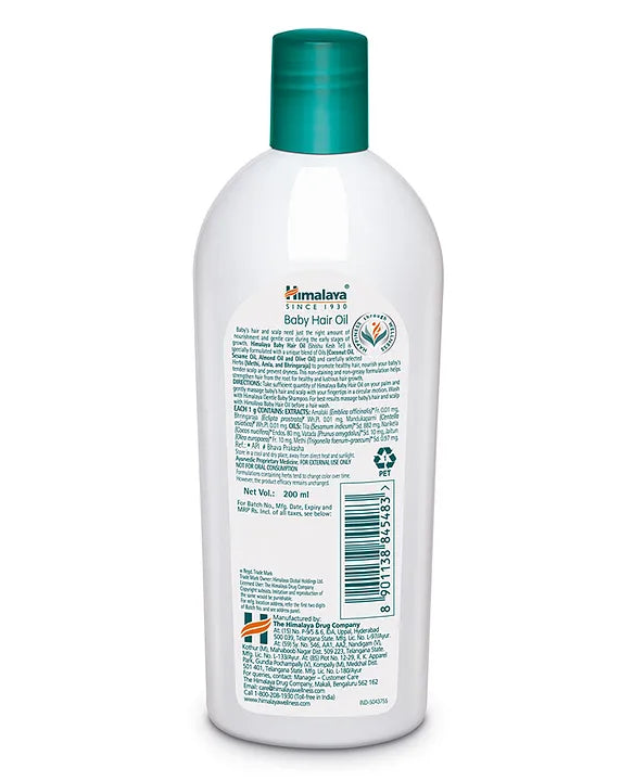 Himalaya Babycare Himalaya Baby Hair Oil - 200 ml