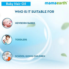 Mamaearth Baby Mama Earth Nourishing Baby Hair Oil White - 200 ml