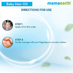 Mamaearth Baby Mama Earth Nourishing Baby Hair Oil White - 200 ml