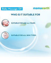 Mamaearth Baby Mama Earth Soothing Baby Massage Oil White - 200 ml