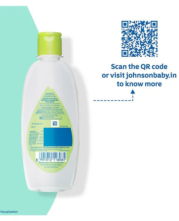 Johnson's baby Hair Oil - 200 ml
