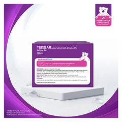 Torrent Pharma Tedibar Moisturising Baby Bathing Bar 75gx3 (Pack of 1) with Skin Friendly pH 100 Percent Soap Free Prevents Dryness & Rashes Dermatologically Tested - By