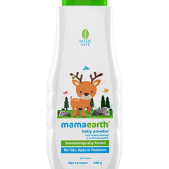Mamaearth Baby mamaearth Baby Powder with Organic Oatmeal & Arrowroot Powder for Babies - 300 g