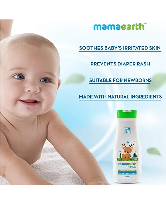 Mamaearth Baby mamaearth Baby Powder with Organic Oatmeal & Arrowroot Powder for Babies - 300 g