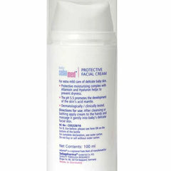 Sebamed Baby  Protective Facial Cream|pH 5.5|Baby Face Cream|Vitamin E for Soft Skin|Ideal for salivary rashes|100ml