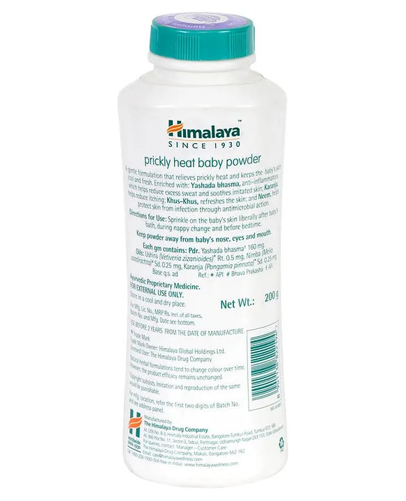Himalaya Babycare Himalaya Herbal Prickly Heat Baby Powder - 200 gm