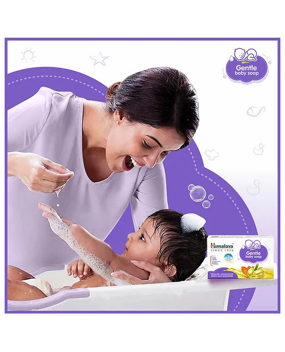Himalaya Babycare Himalaya Herbal Gentle Baby Soap Value Pack Of 4 - 75 gm