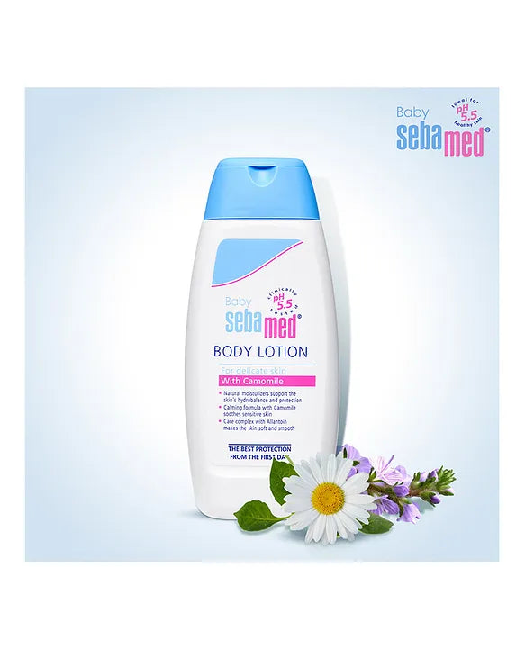 Sebamed Baby  Body Lotion|pH 5.5|Long lasting moisturiser|Quickly absorbed| 100 ml