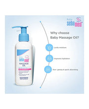 Sebamed Baby  Massage Oil| With Soya Oil|Non- greasy|Ideal for newborn |150 ml