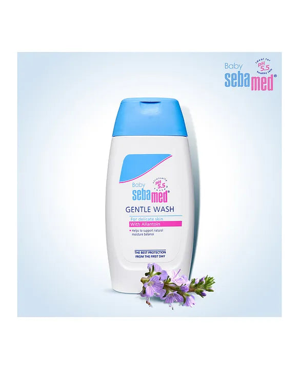 Sebamed Baby  Gentle Wash|pH 5.5|Baby Body Wash|Soap Free|Tear Free|200 ml