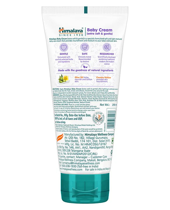 Himalaya Babycare Himalaya Herbal Baby Cream - 200 ml