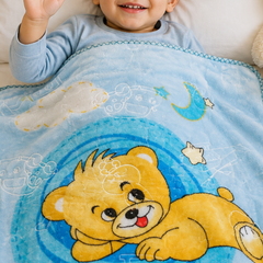 Kradyl Kroft Plush Double Layered Velvet with Two Side Printed Infant  Blanket - Design 8