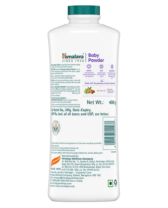 Himalaya Babycare Himalaya Herbal Baby Powder - 400 gm