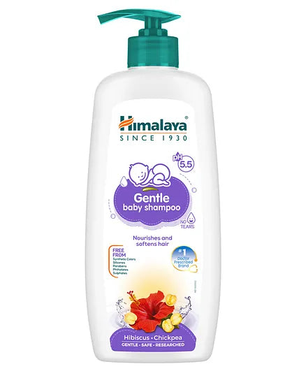 Himalaya Extra Moisturizing Baby Wash - 400ml & Gentle Baby Shampoo - 400 ml