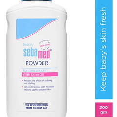 Sebamed Baby Protective Facial Cream - 50 ml & Baby Powder - 200 gm (Packaging May Vary)