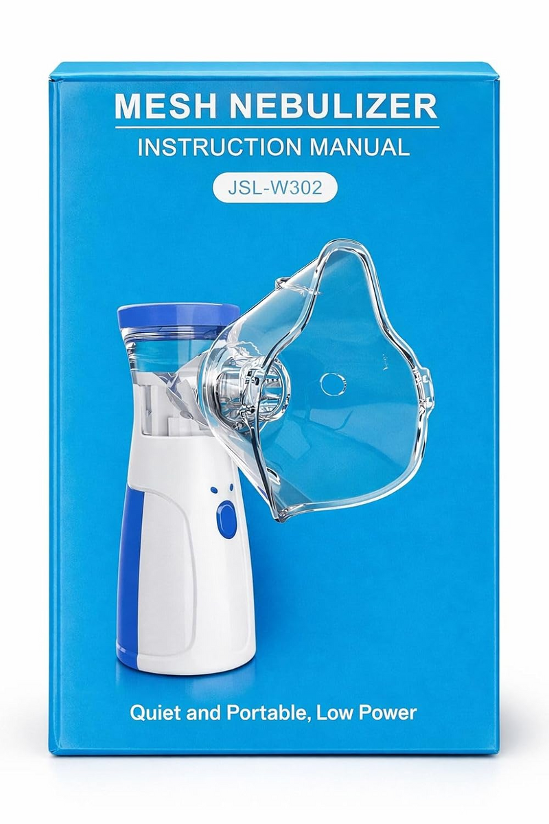 +Free Mesh Nebulizer, Portable Handheld Nebuliser Machine