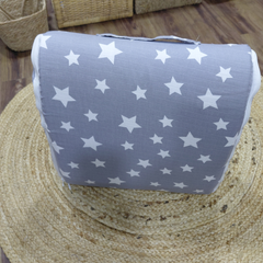 Born Star Grey 5 Pc Bed in a Bag Set for Infants