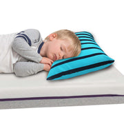 Turk Stripes Toddler Pillows with 100% Cotton Removable cover - 20 X 15 Inches | Children Pillows