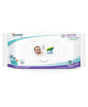 Himalaya Herbal Gentle Baby Wipes 72 Pieces - Pack of 2 ( combo Pack of 2 )