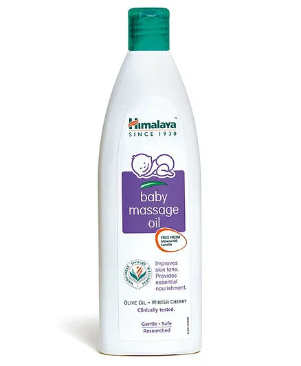 Himalaya Herbal Baby Massage Oil - 200 ml ( Pack of 2 )