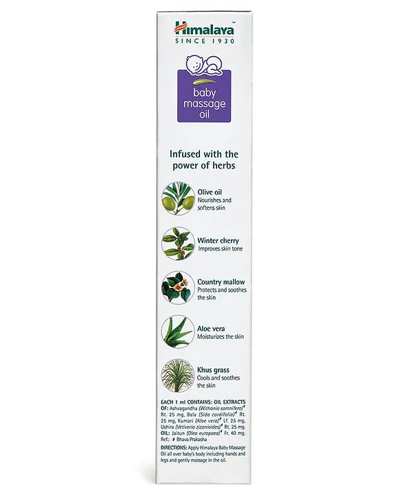 Himalaya Babycare Himalaya Herbal Baby Massage Oil - 200 ml