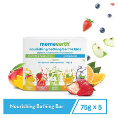 Mamaearth Baby Mama Earth Nourishing Bathing Bar Pack of 5  75 Grams Each