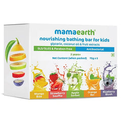 Mamaearth Baby Mama Earth Nourishing Bathing Bar Pack of 5  75 Grams Each