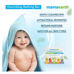 Mamaearth Baby Mama Earth Nourishing Bathing Bar Pack of 5  75 Grams Each
