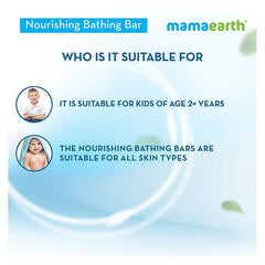 Mamaearth Baby Mama Earth Nourishing Bathing Bar Pack of 5  75 Grams Each