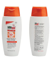 Sebamed Baby Sunscreen Lotion SPF 50 Plus - 200 ml & Sebamed Adult Multi Protect Sun Lotion - 150 ml