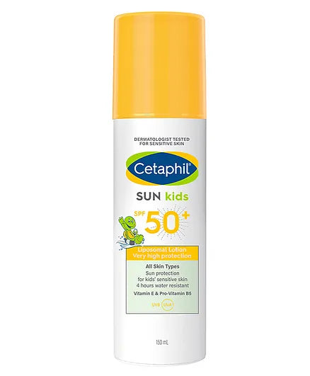 Cetaphil Adult Sun SPF 50- Light Gel - 50 ml & Cetaphil Baby Sun Kids SPF 50 Gel - 150 ml
