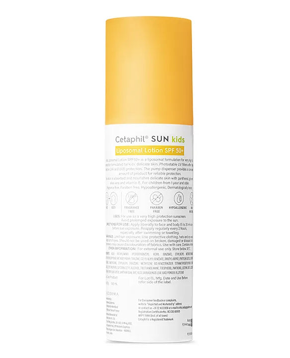 Cetaphil Baby Cetaphil Sunscreen - Sun Kids Liposomal Lotion SPF50+|150 ML