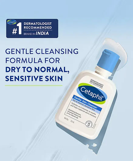 Cetaphil Baby Wash & Shampoo 400 ml and Gentle Skin Cleanser 125 ml for Women