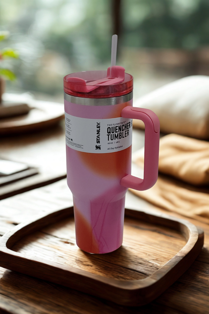 Tumbler with Insulation. Reuasable Straws Style- PT-4