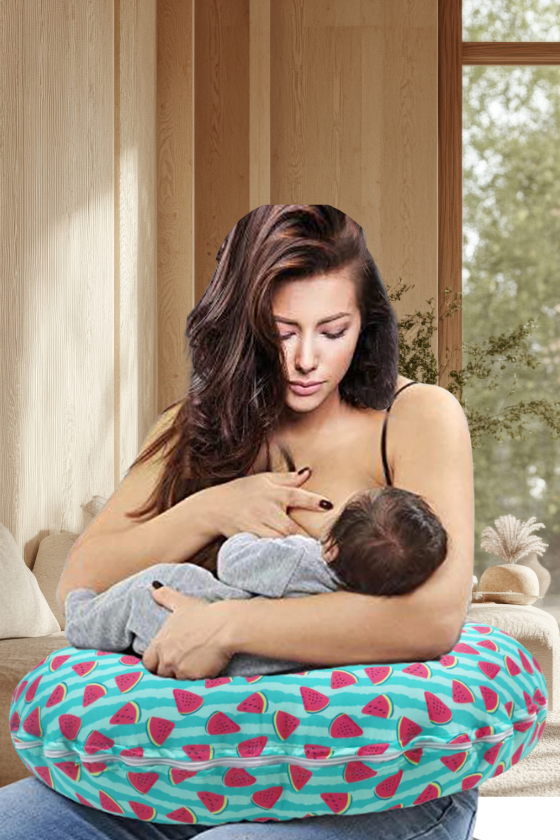 Watermelon Love - Baby Feeding Pillow | Nursing Pillow | Breastfeeding Pillow