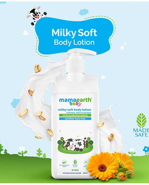 Mamaearth Baby Mama Earth Milky Soft Body Lotion - 400 ml