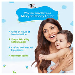Mamaearth Baby Mama Earth Milky Soft Body Lotion - 400 ml