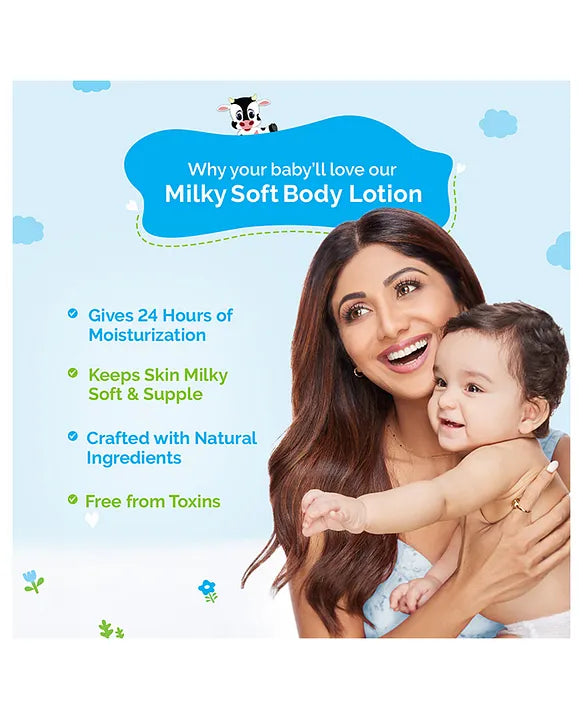 Mamaearth Baby Mama Earth Milky Soft Body Lotion - 400 ml