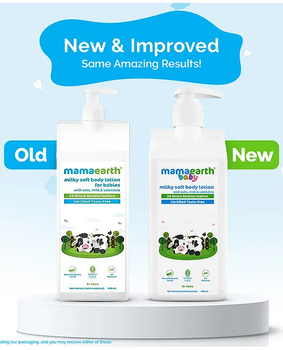 Mamaearth Baby Mama Earth Milky Soft Body Lotion - 400 ml