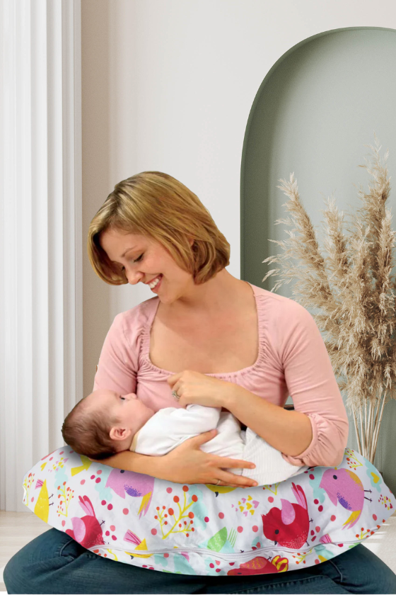 Tweety Birds - Baby Feeding Pillow | Nursing Pillow | Breastfeeding Pillow