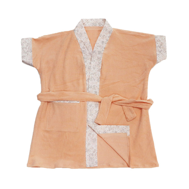 Bathrobe Towel -Peach Cute