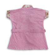 Bathrobe Towel -Pink Flora