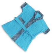 Bathrobe Towel -Blue Scale