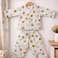 Too Bee | Checkered Muslin | Soft Unisex Muslin Set for New Born to 6 Years